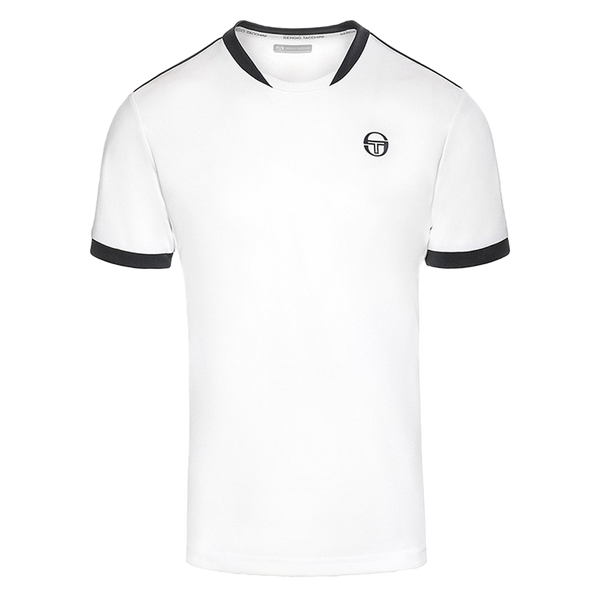 Sergio Tacchini Club Tech T-Shirt White/Navy